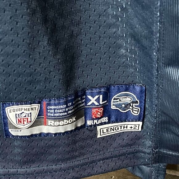 VTG Reebok Seahawks Jersey Kids XL - Picture 2 of 3